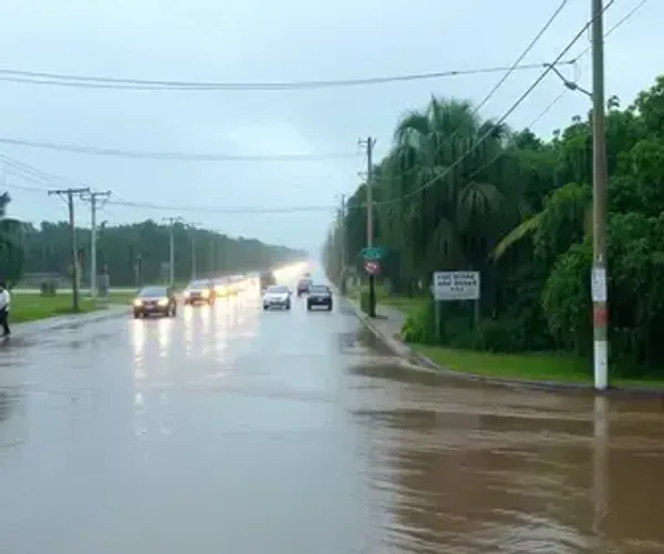 Chuva intensa em Manaus traz risco de alagamentos