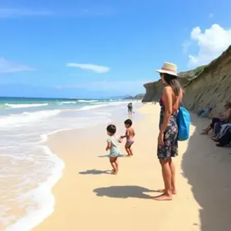Praia Grande de Boa Vista com crianças: roteiro leve e seguro