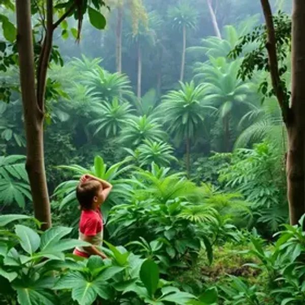 Experiência de selva na Amazônia com crianças: cuidados e experiências leves