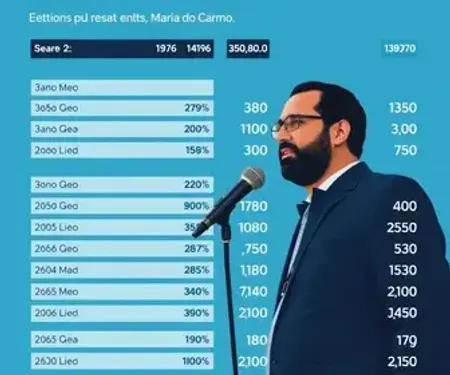 Quaest: Omar Aziz (PSD) tem 51%, ante 37% de Maria do Carmo (PL) no Amazonas