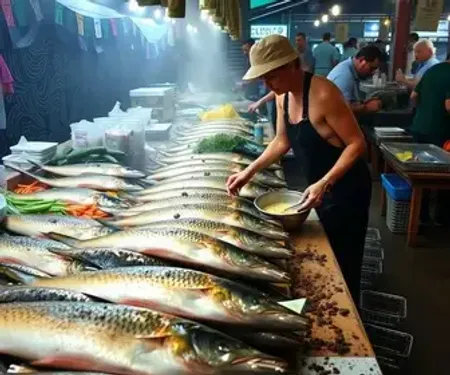 Mercados para provar peixes amazônicos: onde comer bem