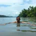 Colombiano atravessa o Amazonas a nado e segue até Belém para alertar contra a poluição