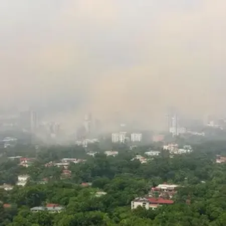 Manaus volta a ficar encoberta por fumaça pela 4ª vez em menos de dez dias; cidades do interior do AM também registram piora em qualidade do ar