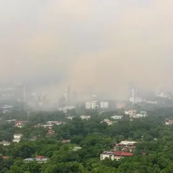 Manaus volta a ficar encoberta por fumaça pela 4ª vez em menos de dez dias; cidades do interior do AM também registram piora em qualidade do ar