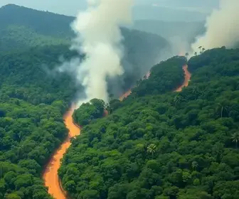 Como o bolsonarismo explora as queimadas no Amazonas