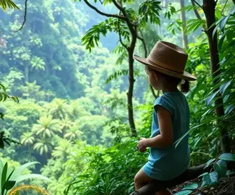 Observação de animais na Amazônia com crianças: cuidados e experiências leves